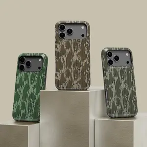 Tactical Camo Phone Case for iPhone 17 16 15 14 13 12 Pro Max, Military Camo Protective Cover for Samsung Galaxy S21 S22 S23 S24 S25 Ultra