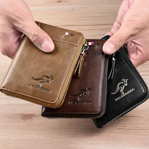 Men’s Leather Wallet | Slim Billfold with RFID Blocking | Durable Full-Grain Leather, Large Capacity & Multi-Card Slots | Everyday Carry Wallet for Men | Perfect Gift for Husband, Boyfriend, Son | Christmas & Holiday Gift Idea