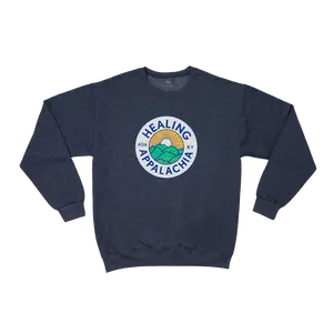 Healing Appalachia Badge Crew (Navy)