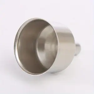 1pc, Kitchen Stainless Steel Funnel, Oil Funnel, Wine Funnel, Large and Small Diameter Portable Conical Oil Funnel, Funnel for Liquids, Jam, Beans, Funnel for Incense, Liquids, or Dry Ingredients, Kitchen Accessaries, Kitchen Utensils Gadgets