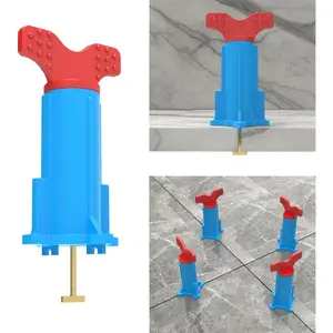 Tile Leveling System, Reusable Tile Tools for Installation, Tile Self Leveling Spacers, Leveler Self Leveling Compound (40 Sets)