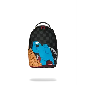 SESAME STREET COOKIE MONSTER STACK EM HIGH MINI DLX BACKPACK SESAME STREET COOKIE MONSTER STACK EM HIGH MINI DLX BACKPACK