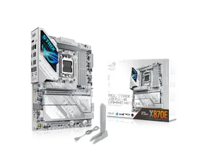 ASUS ROG STRIX X870E-A GAMING WIFI7 NEO, AMD ATX motherboard, 16+2+2 power stages, DDR5 slots, four M.2 slots, PCIe 5.0 with full support for next-gen GPUs, WiFi 7, Dual USB4