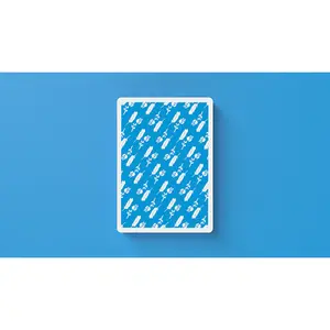 USPCC MxS Casino Playing Cards - Fully Marked Custom One Way Faces & Hidden Reveals for Magic Tricks - Premium Thin Crushed Paper Stock