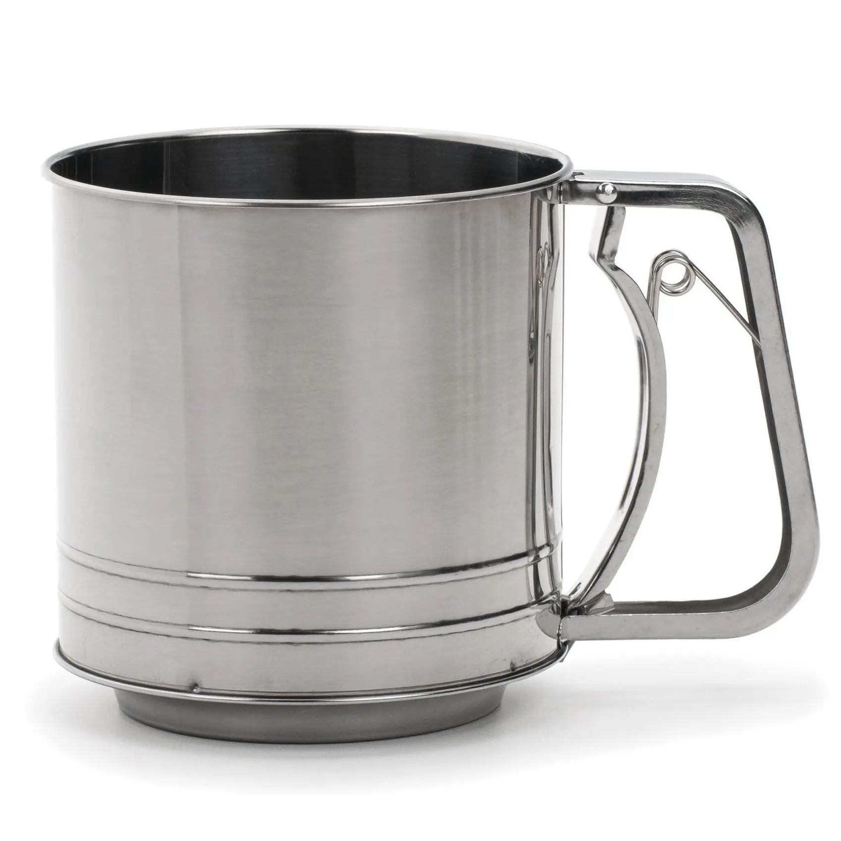 RSVP 5 Cup Triple Mesh Flour Sifter RSVP 5 Cup Triple Mesh Flour Sifter