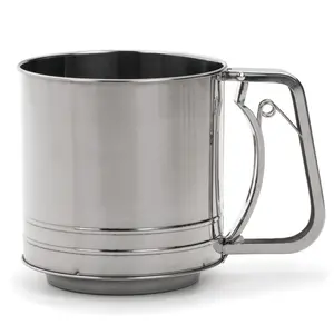 RSVP 5 Cup Triple Mesh Flour Sifter