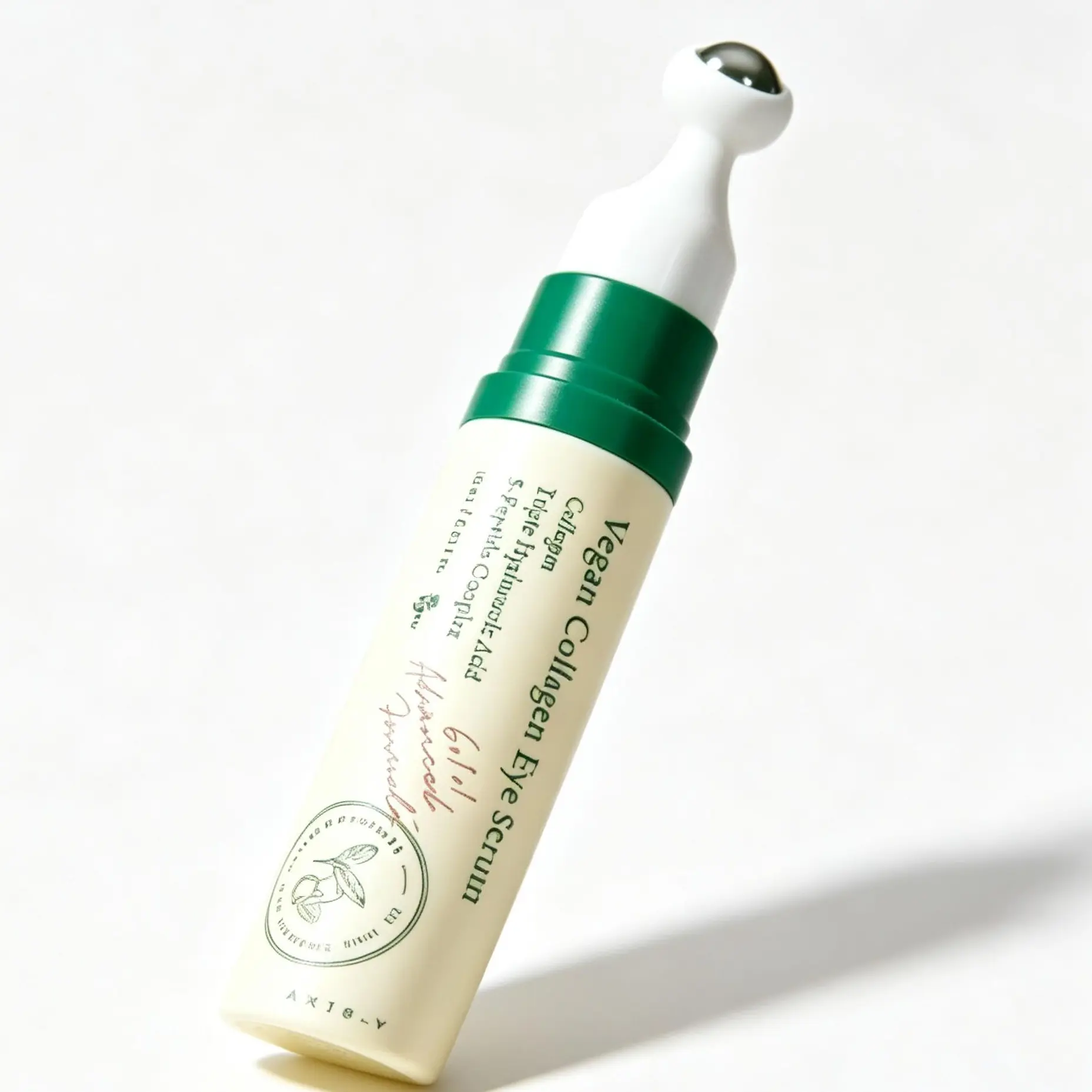 AXIS-Y Vegan Collagen Eye Cream Serum for Dark Circles and Fine Lines with Triple Hyaluronic Acid & Peptide Complex Hydrating Korean Eye Care 10ml