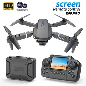 2025 New E88 Pro Upgraded Drone With Screen 4K Camera Aerial Photography Camera Dron Foldable Quadcopter RC Toy For Kid Gift