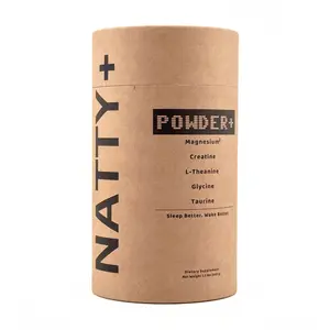 Powder+ by NATTY+ | 6-in-1 Daily Stack (Creatine + Dual Magnesium + Glycine + Taurine + L-Theanine) | Sleep, Recovery, Performance