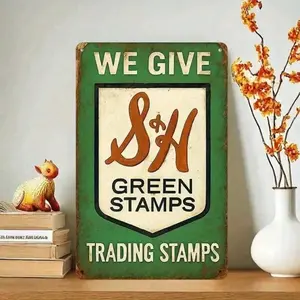 Vintage Metal Tin Sign 8x12 Inch Rustic Farmhouse Wall Decor for Kitchen Pub Bar Man Cave Gift