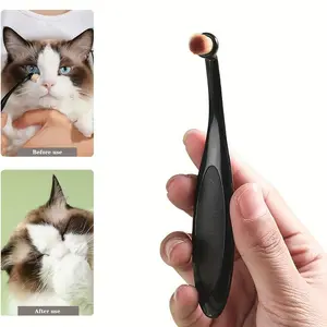 1Pc pet tear matte eye cleaning tear stain brush, eye excrement brush makeup brush, pet eye disease prevention pet products