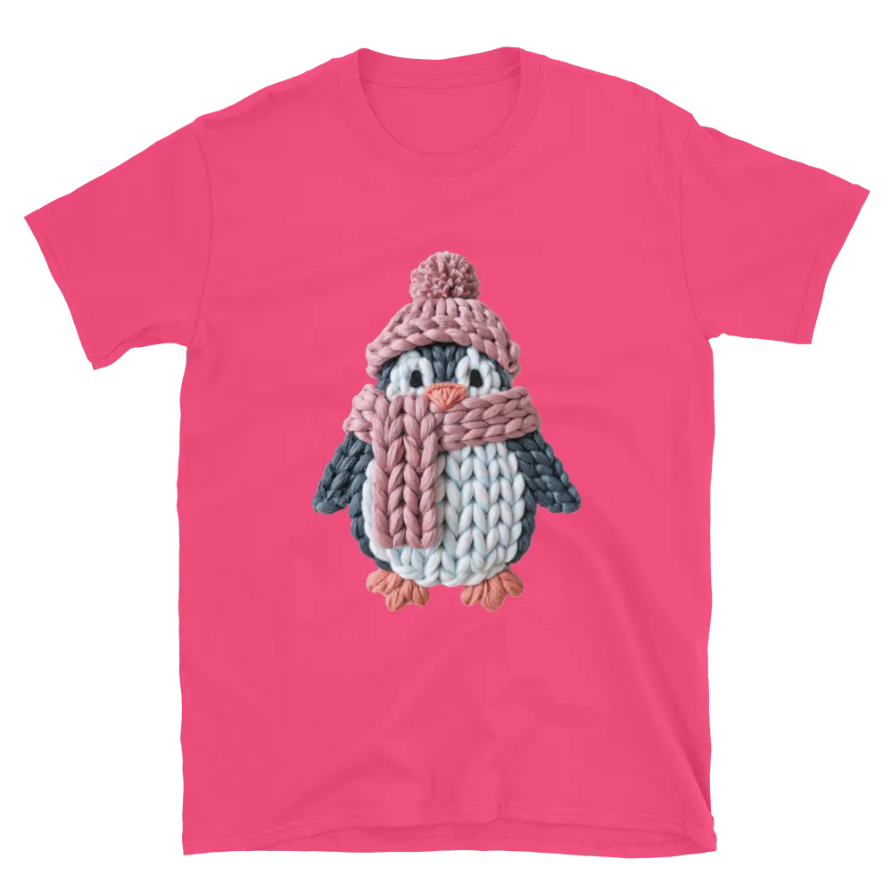 Prim the Faux Cro Penguin ~ Unisex Short Sleeve T-Shirt Printed in the USA