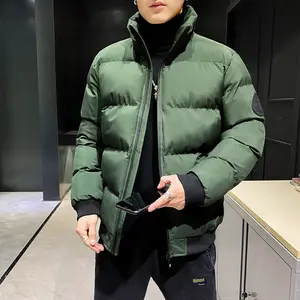 Warm Parka Jackets Winter Casual Men's Outwear Coats Thick Men New Solid Hooded  Jacket  Padded Jacket