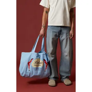 WISH ME LUCK Men's Lucky Quality Goods Tote Bag