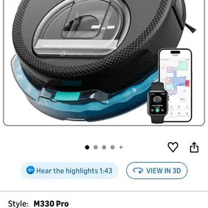 Lefant M330 Pro LiDAR Robot Vacuum and Mop with 2Packs Washable Authentic Replacement Mop Pads