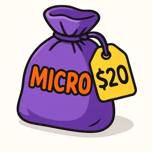 Worn Pouch - Customizable, Build your own pouch of 3D prints. You choose! Micro Bag Home Organizer