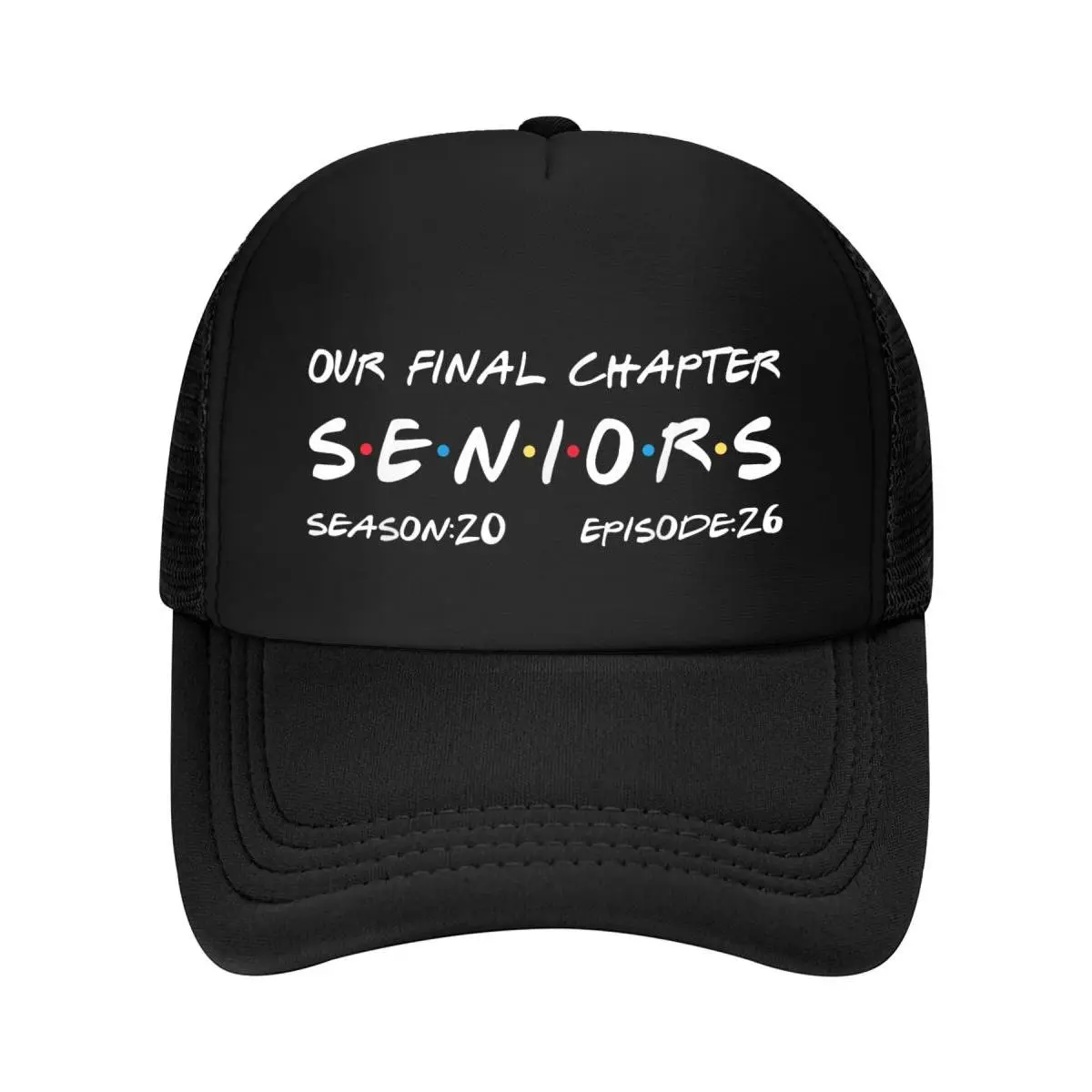 2026 Seniors Graduation Baseball Cap - Classic 'Our Final Chapter' Sports Hat with Breathable Mesh Fabric, UV Shielding, Lightweight, Machine Washable, Flat Dry Fashion Accessory for Casual Everyday Wear, Durable, Outdoor, Universal, Uv Resistant
