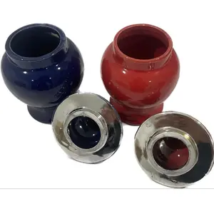 Soperas ibeyi shango yemaya 6" set de 2 soperitas de santos sopera de yemaya sopera de shango soperitas ibeyi 6" sopera sopera 6"