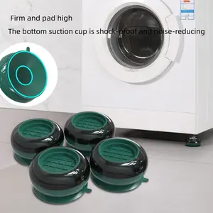 Portable Washing Machine Base Stand with Swivel Wheels, Universal Refrigerator Shelf Holder, Shockproof Foot Pads, Durable Storage Rack