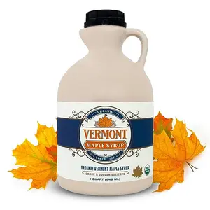 Golden Organic Vermont Maple Syrup - Jug