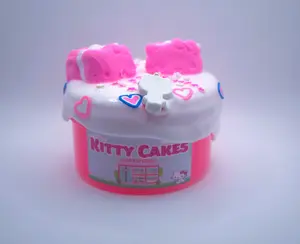 Kitty Cakes DIY Slime ~ Jelly Slime Base ~ Scented Fruity Cereal ~