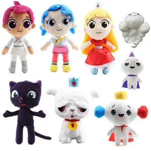 True and The Rainbow Kingdom Plush Toy Doll 21-30cm True Bartleby Cat Rainbow King Plush Soft Stuffed Toys Gifts for Children