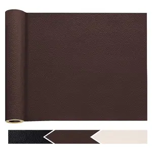 Leather Repair Tape Patch, Self-Adhesive Leather Repair Patch Cuttable for Furniture, Sofa, Seat Backrest, Car Interior, Bags, Vinyl Repair Patch Kit Durability Resistant