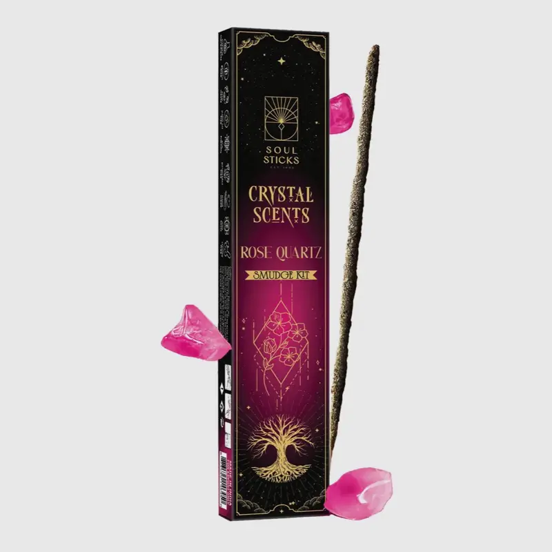 Crystal Scent Rose Quartz Incense Sticks