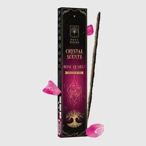 Crystal Scent Rose Quartz Incense Sticks