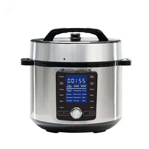 Stainless Steel Electric Pressure Cooker – 24-in-1 Multi Function Cooker for Canning, Slow Cooking, Yogurt Making, Rice, Soup, Baking, Pressurecooker, One-Pot Pressure Cookers