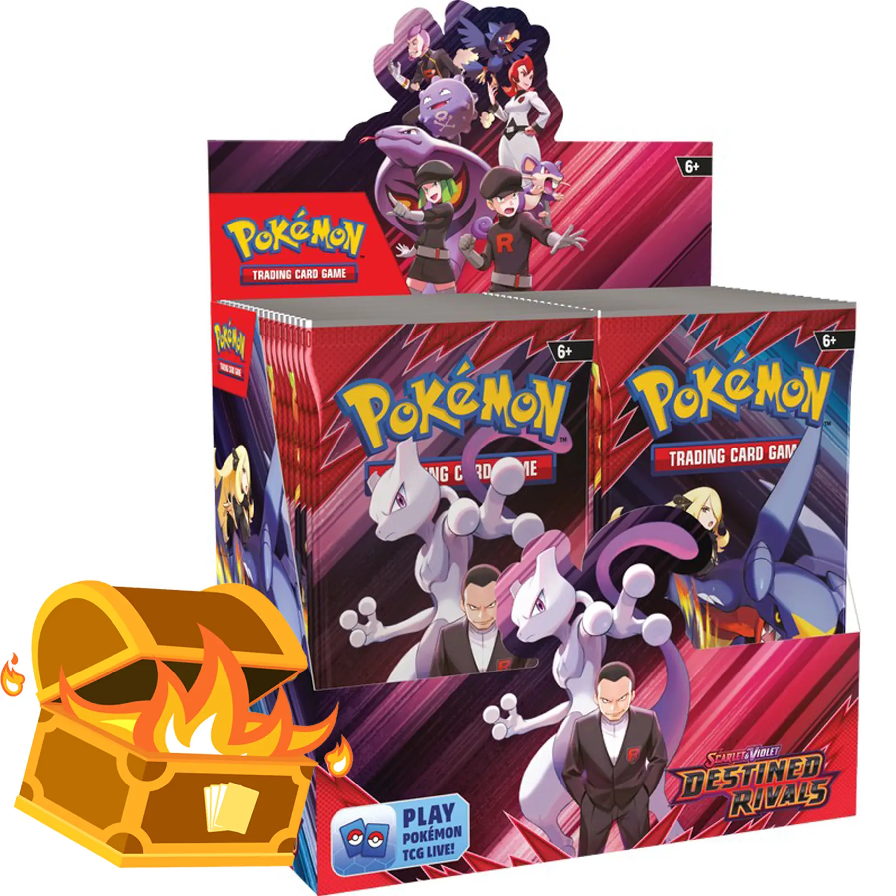 Pokémon - Destined Rivals Booster Box - 36 Packs