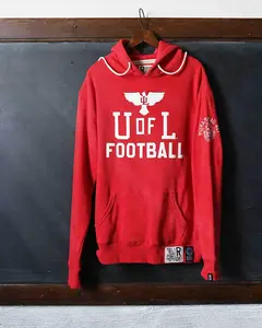 UofL - Ali Football Red PO Hoody