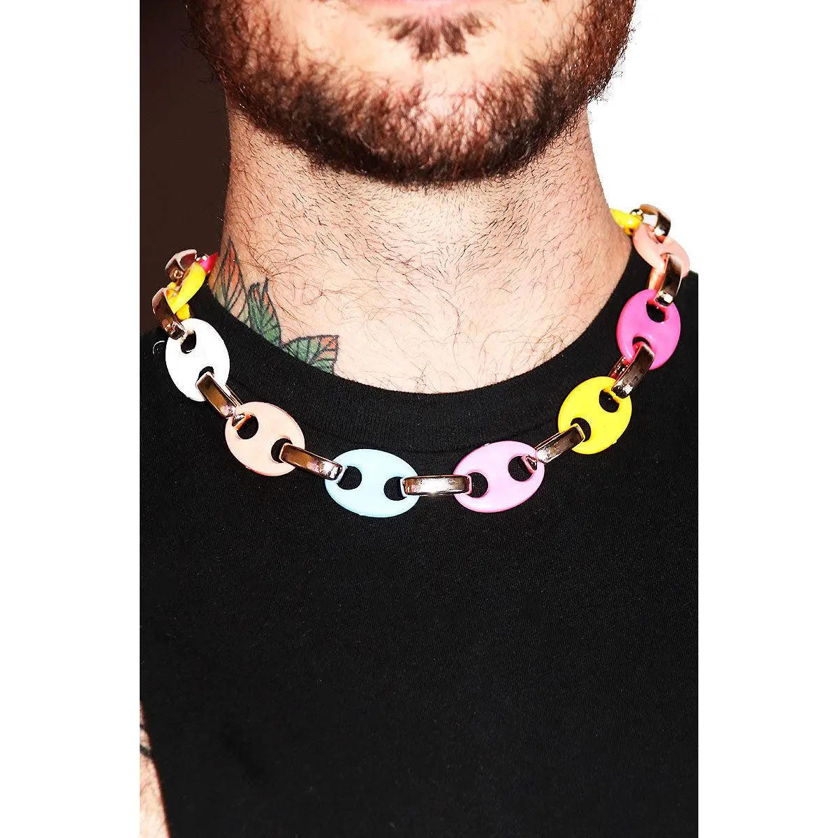 Pig Nose Necklace - Gold
