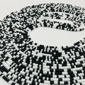 Ying Yang Waistbeads Body Adornment for All Women and All Ages for Daily Wear - Black & White Beaded Design