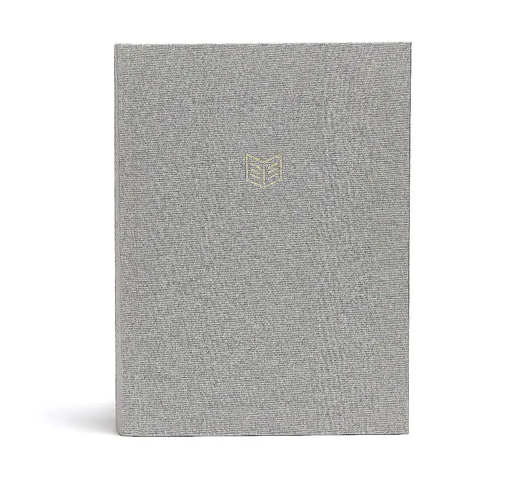 CSB She Reads Truth Bible, Gray Linen Cloth Over Board, Black Letter, Full-Color Design, Wide Margins, Notetaking Space, Devotionals, Reading Plans, Easy-To-Read Bible Serif Type