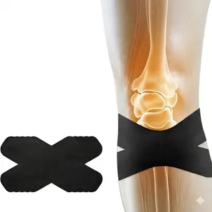Kinesiology Tape – Waterproof and Hypoallergenic Athletic Tape for Muscle Support, Knee, Shoulder, and Ankle, 10 Strips (X-Form) Elastic Sports Tape Knee Wraps Knee Stabilizer