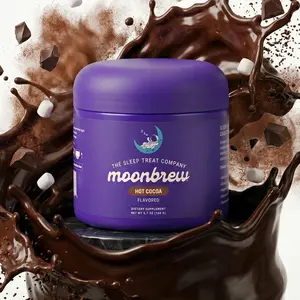MoonBrew Sleepy Hot Cocoa – Melatonin-Free MagnesiREM Sleep Drink