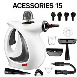 2026 Dauhor Handheld Spray Bottle Steam Cleaner with 15 Accessories, Multi-Purpose Pressurized Steam Cleaner for Kitchen, Windows, Floors, Bathroom,  Furniture, and Appliance Household