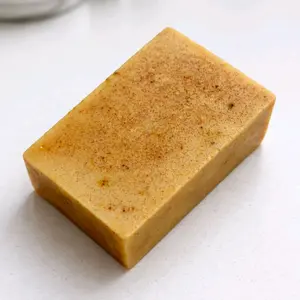 4.2oz Single Bar Turmeric; Brightening; Face; and; Body; Soap