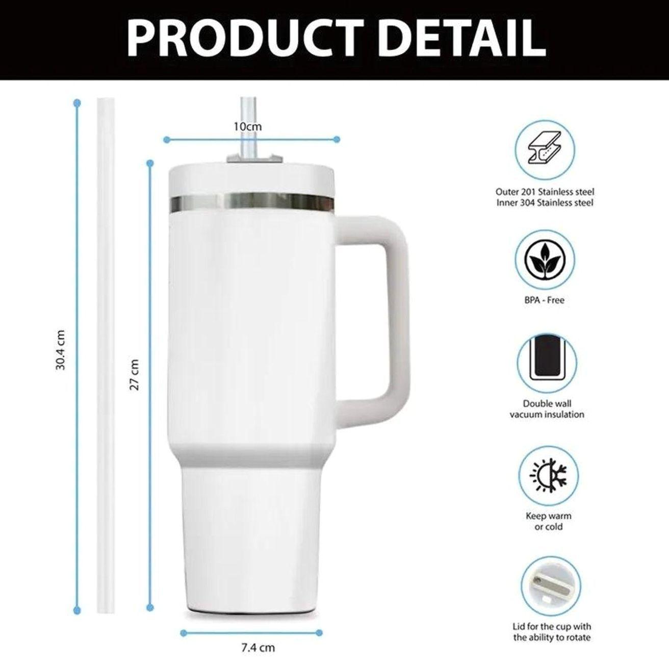 [Sip40 Otaku] Kakashi Hatake 40oz Handle Tumbler – Hidden Leaf Ninja Stainless Steel Travel Mug, Copy Ninja Inspired Cup, Double Wall Thermal Drinkware, Large Iced Coffee Tumbler, Otaku Gift for Anime Fans