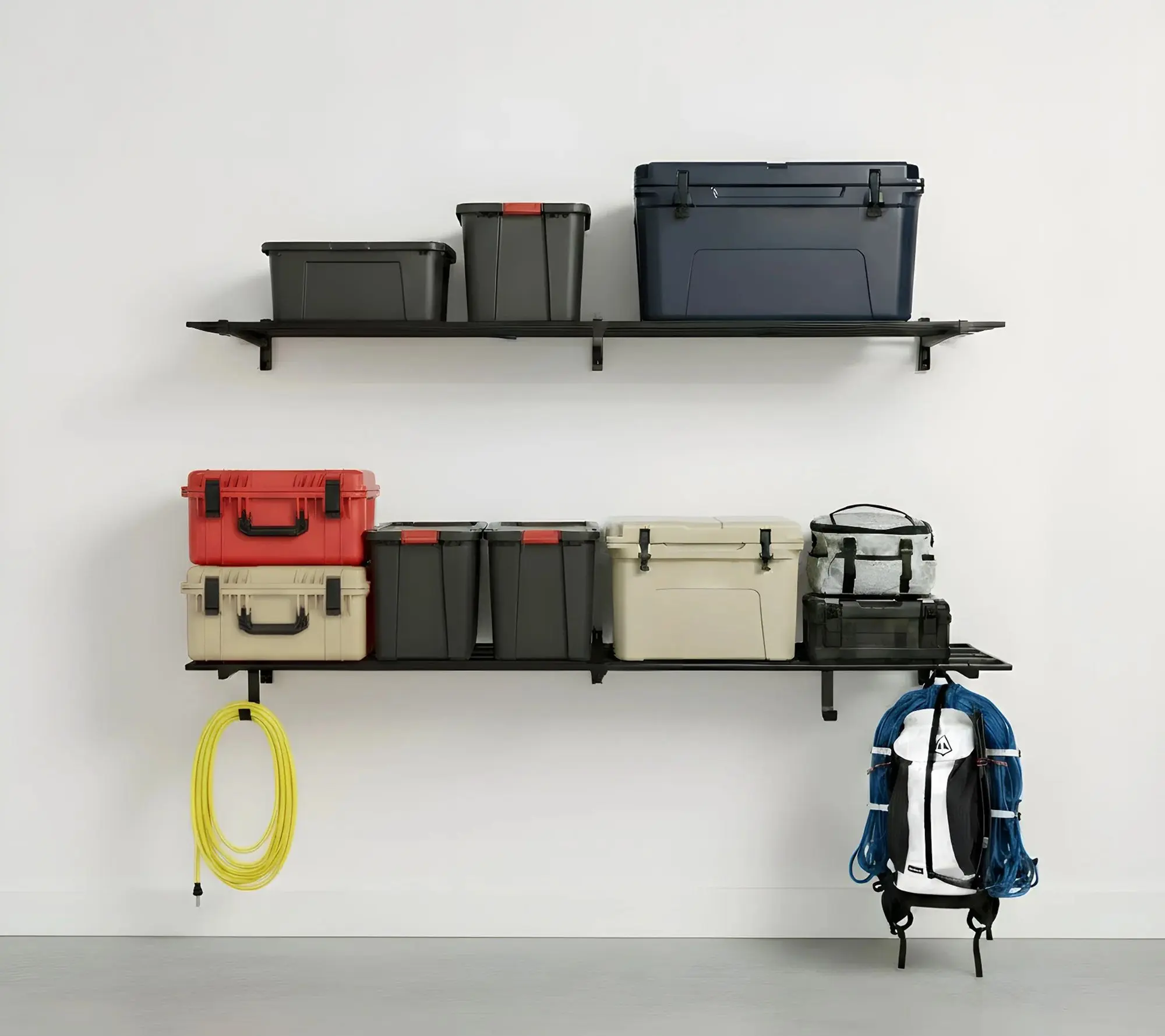 StoreYour 1' x 6' Bristol Garage Wall Mount Shelves - 2 Pack