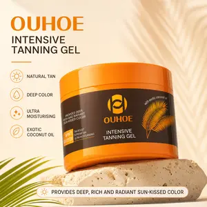 Natural Tanning Care Gel | 150G Tanning Gel | Outdoor Seaside Quick Bronzing Moisturizing Gel Daily Healthy Skin Tone Sun Care Intensive Hydrating