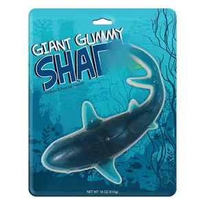 GGB Candies Giant Gummy Shark – Dive Into This Mega-Sized Fruity Flavored Gummy!