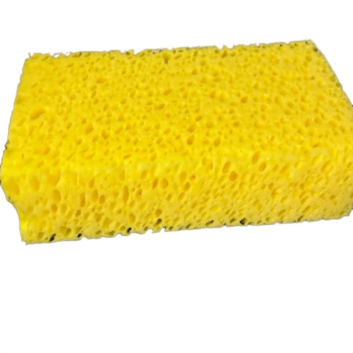 Honeycomb Yellow X-Large Car Wash Sponge - Durable Rectangular 8 Shape, Dimensions 9 Length x 5 Width x 3 Inches Height, No Color Variations