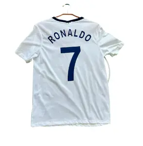 Avosezu 0809 Away Retro White Short Sleeve Soccer Jersey No.7 Ronaldo Football Jersey Top Quick Dry Unisex T-Shirt  mexico jersey soccer jerseys