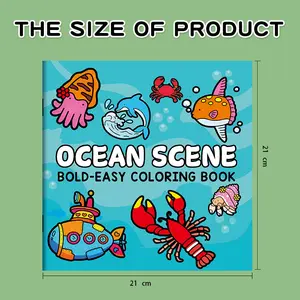 Drawing Book Set for Babies, Coloring Book for Kids Aged 2-3-6 Years Old, Kindergarten Doodle and Color Storybook