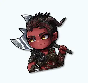 Karlach Baldur's Gate 3 Peeker