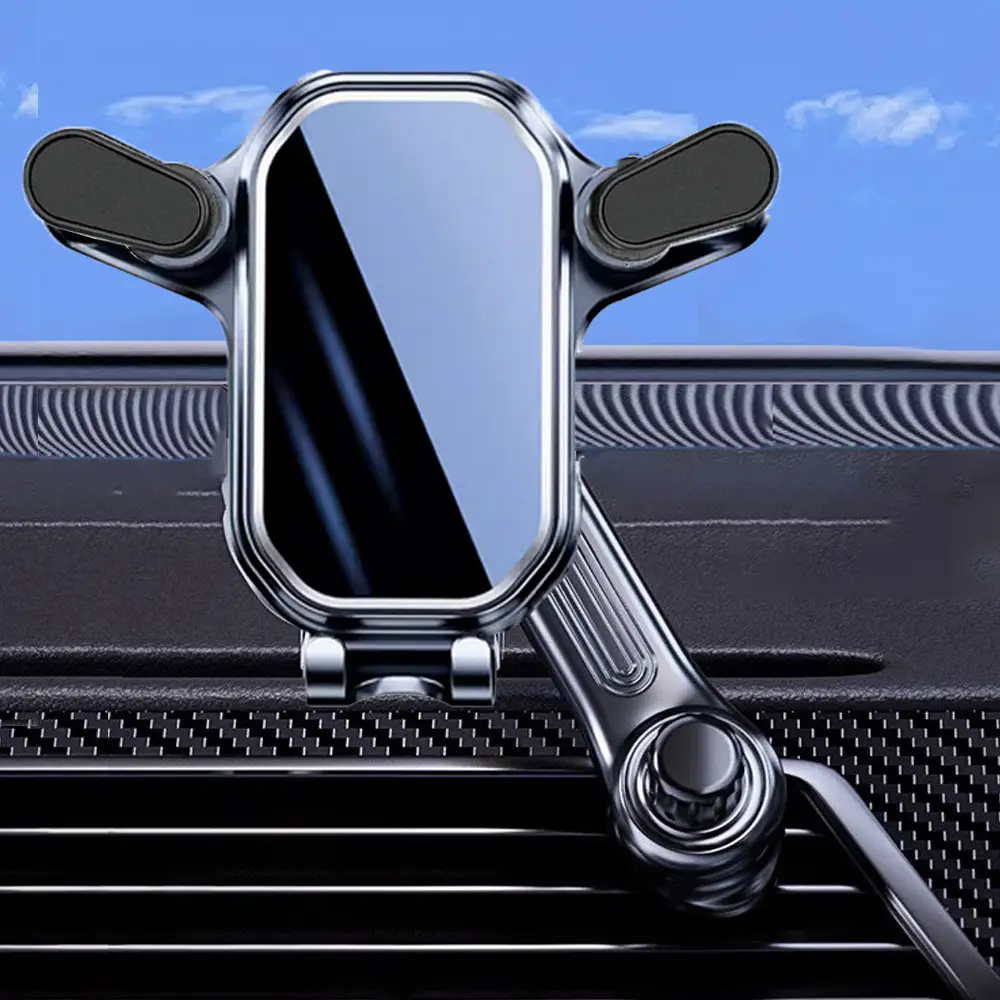 Car Phone Holder Mount 2025 Gravity Phone Mount Holder For Car Vent With Extention Long Arm Air Vent Clip Never Blocking Cell Phone Holder For Car Ven