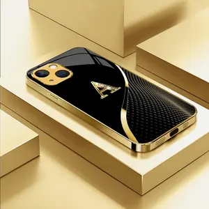 Suitable for [iPhone 15 Plus] high-end  phone case，featuring a premium, minimalist design—with all 26 letters available for you to choose from.YM99