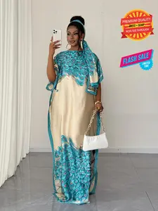 Dress+1 Scarf,Women's Animal Print Long Sleeve Cape Dress & Scarf Set, Casual Open Front Long Dress & Shawl Set for Beach Vacation, Ladies Clothes for All Seasons